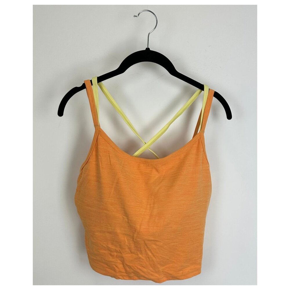 Vitality Orange Athletic Tank Top